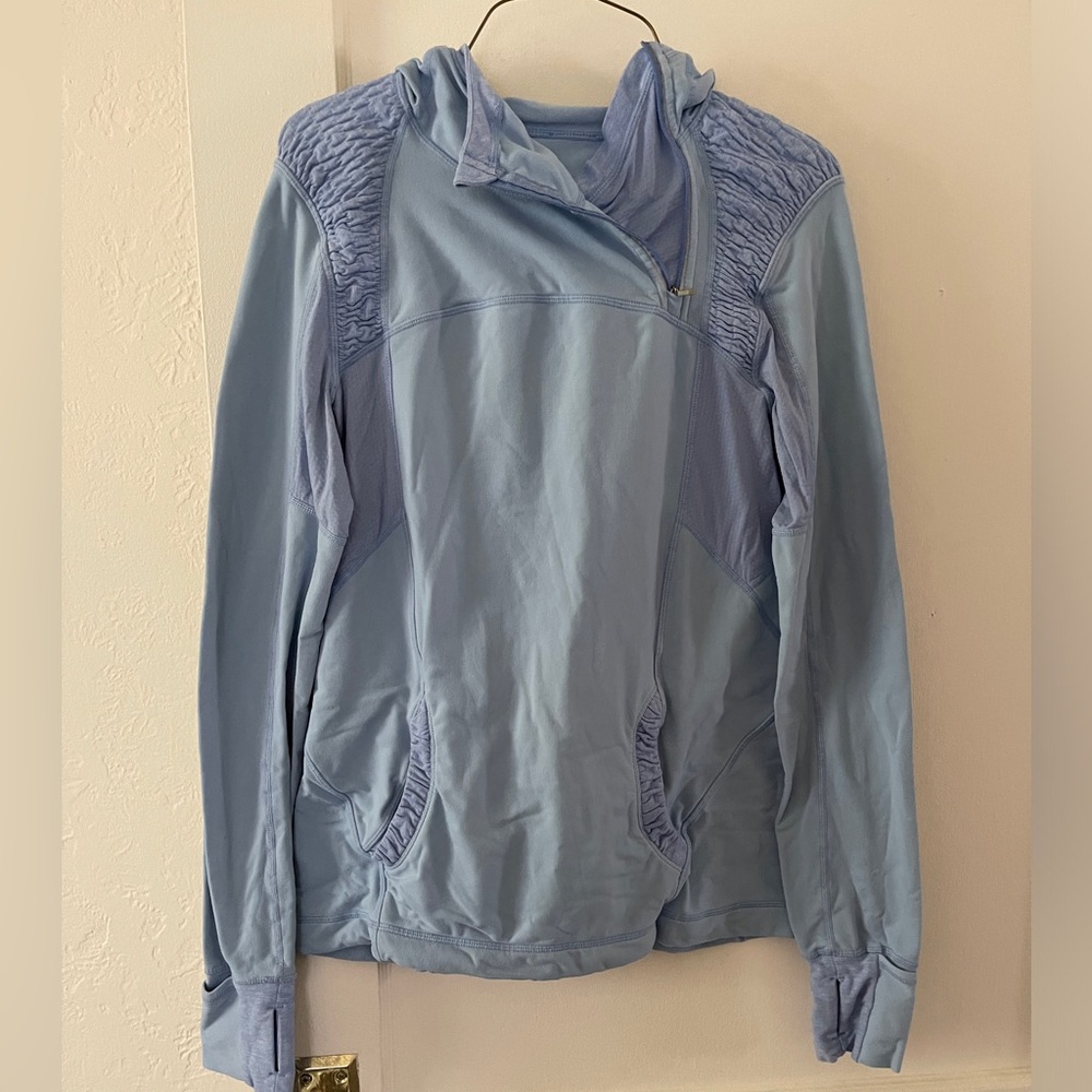 lululemon athletica Light Blue Pullover Hoodie